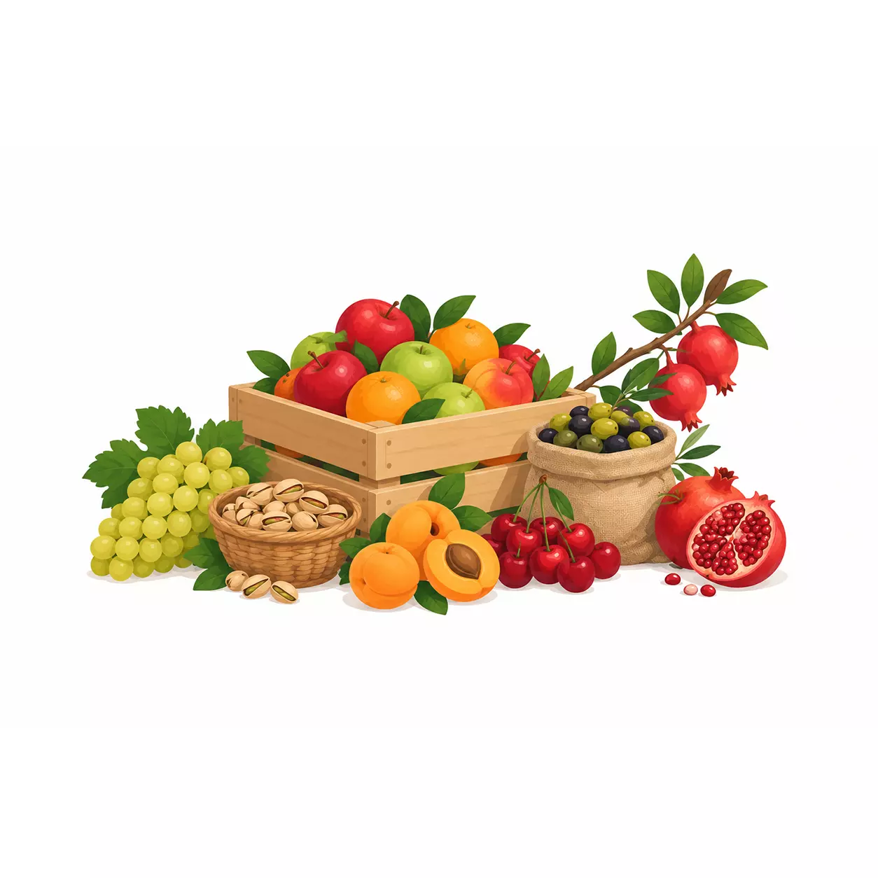 میوه و محصولات باغی