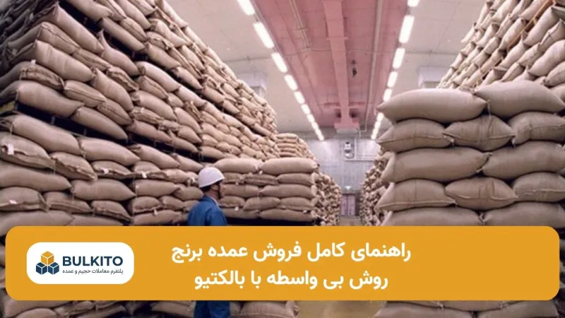 فروش عمده برنج چگونه انجام میشود؟ راهنمای جامع تولیدکنندگان و خریداران