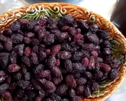 فروش ویژه زغال اخته خشک پاک شده 